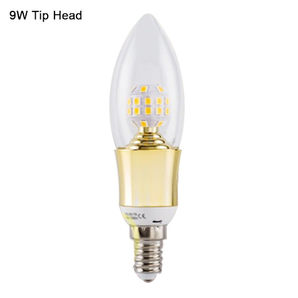 MiniCrystal pære LED pære 9W TIP HEAD 9W TIP HEAD 9W Tip Head