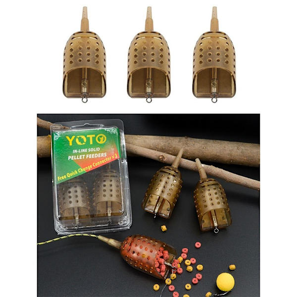 1/2kpl karppisyötti syöttihäkkikalastussyöttikorin pidike 40g2pcs