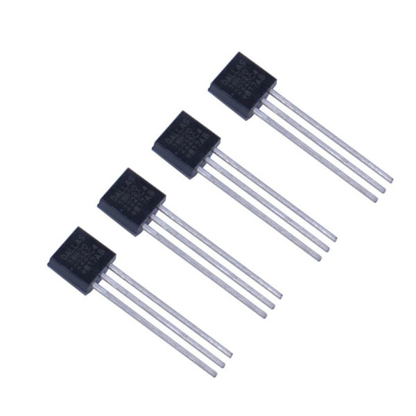 10 stk TO-92 3 Pins Wire Digital Termometer Temperatur IC