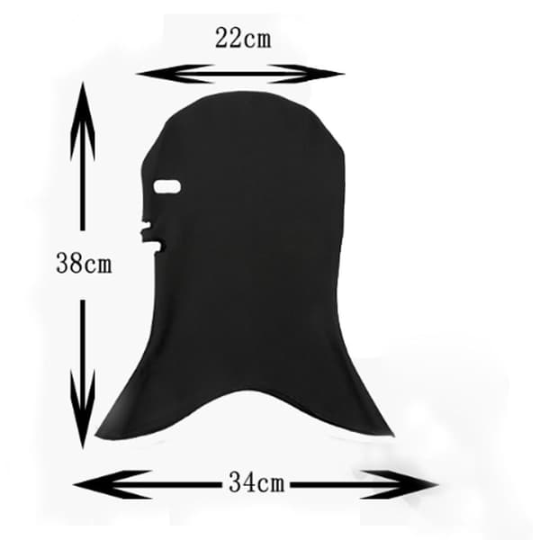 Badmössa Facekini Mask GRÅ Grey