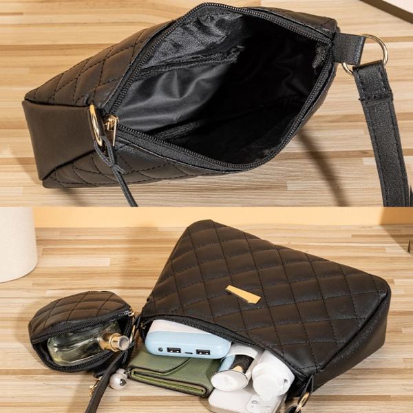 Taske med Pouch Underarm Taske SORT black