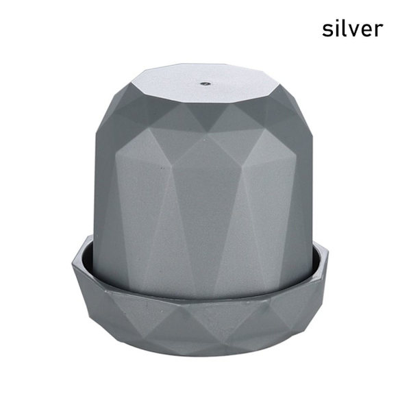 1 kpl Noppakuppi Noppasäiliö SILVER SILVER silver