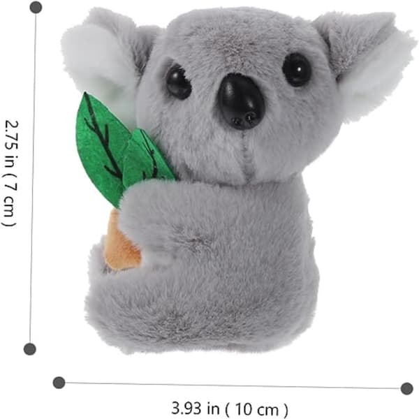 Fluffy Keychain auton avaimenperä Koala Bear avaimenperä