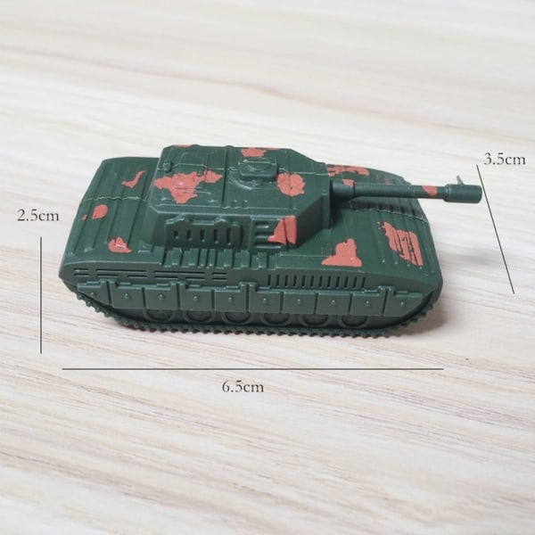 307 st Militärmodell Lekset Toy Soldier Model