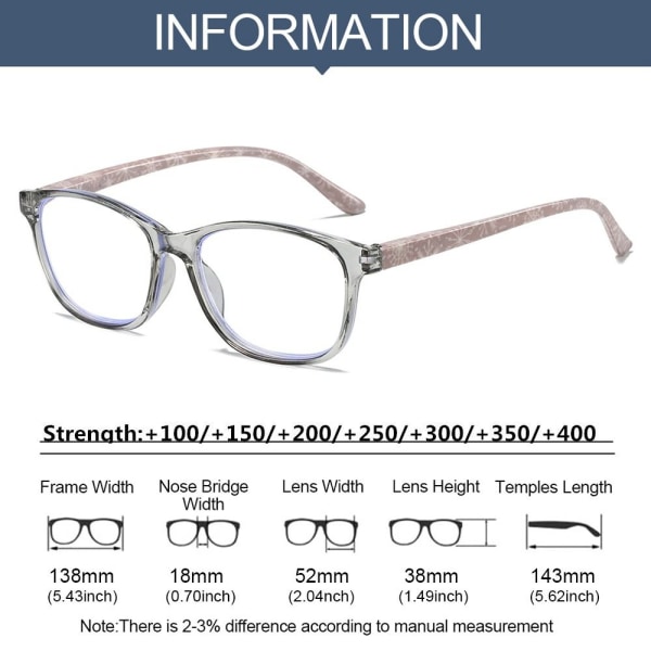 Läsglasögon Glasögon GREY STRENGTH 150 Grey Strength 150