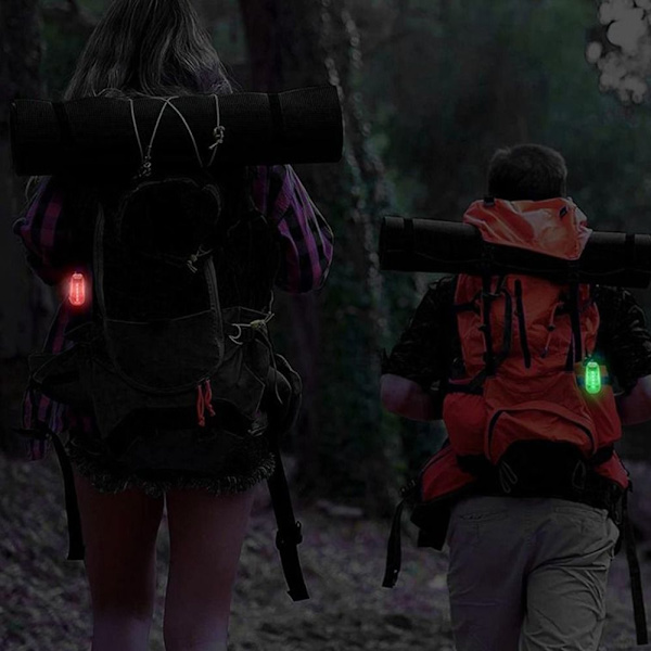 2 stk Bådnavigationssignallampe LED lyser GRØNT green