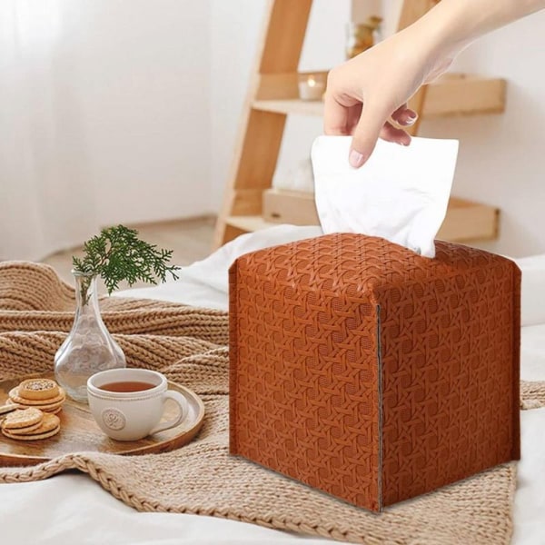 Servettförvaringsbehållare Tissue Box SVART black