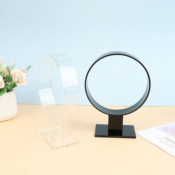 Hodebåndsholder Hårbånd Displaystativ TRANSPARENT Transparent