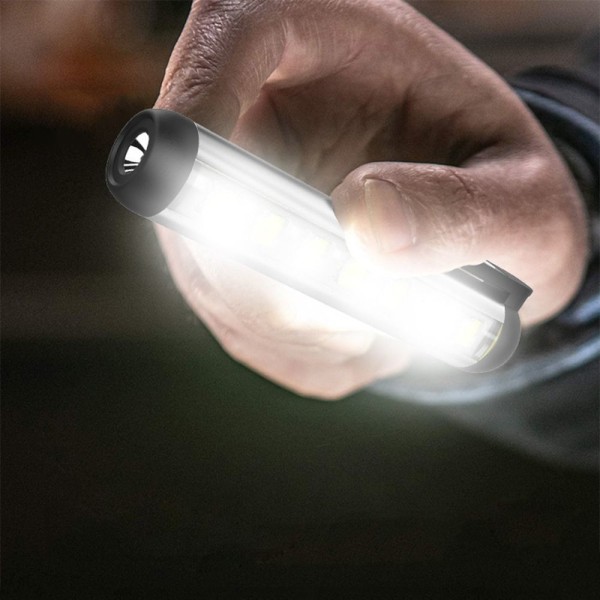 COB Ficklampa Pen Light Charging Torch Lamp