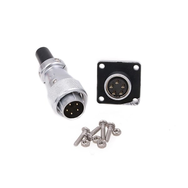 Aviation Plug Socket WS16 Rak Metal Mantel Plug Square