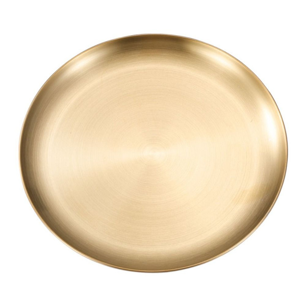 Runda Tallrikar Benspottskål GULD-20CM GULD-20CM Gold-20cm