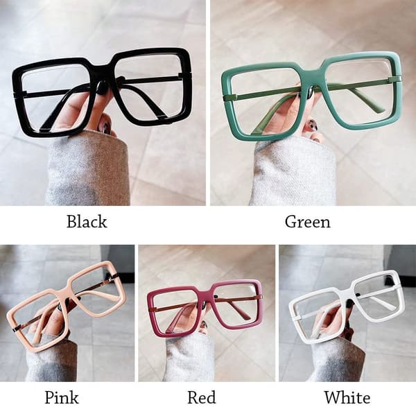Antirefleksbriller Oversized Briller ROSA Pink