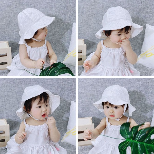 Bøttehatt Solhette WHITE1 WHITE1 White1