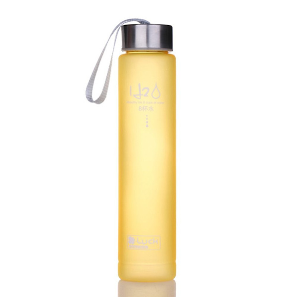 280ML Vattenkopp Dricksflaska GUL yellow