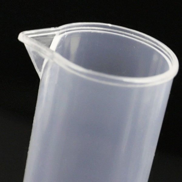 Gradert sylinder i plast 1000ml Målesylinder 2-sidig