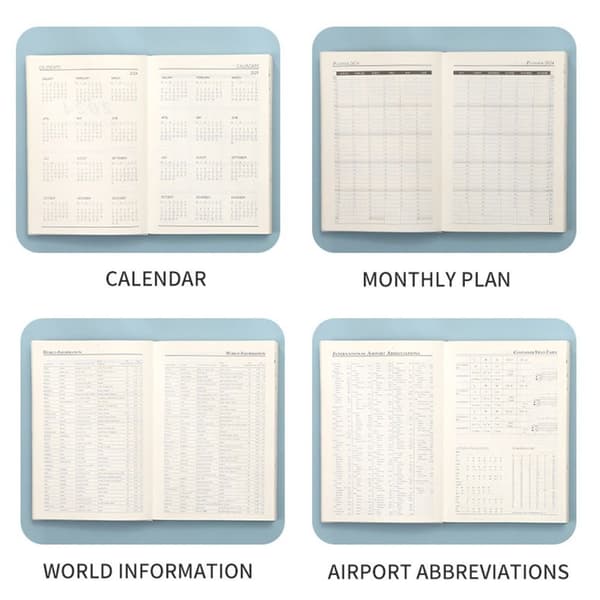 Schemabok Agendabok ROSA Pink