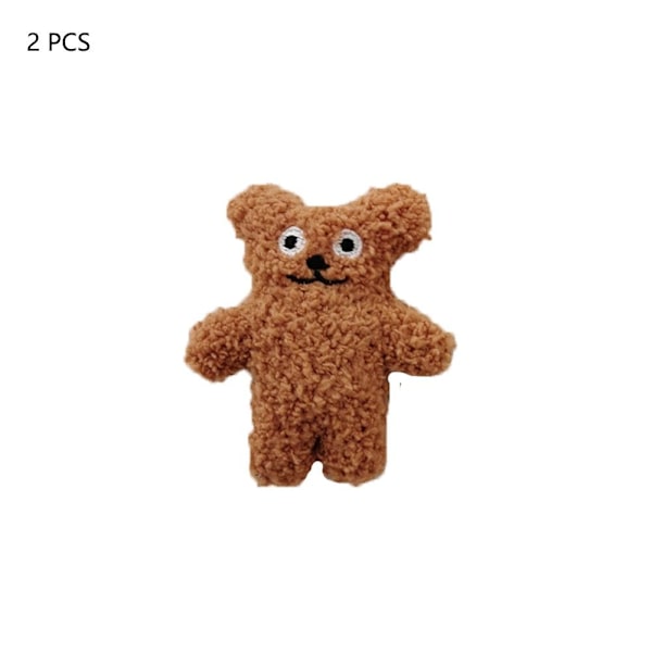2 kpl karhujääkaappitarra 3D-pehmotarrat 1 1 1