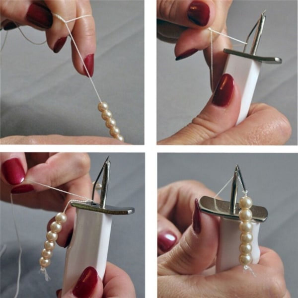 Beading Knotting Tool Secure Knots Stringing Pearls Tools