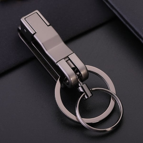 Nøkkelring for bil SORT black