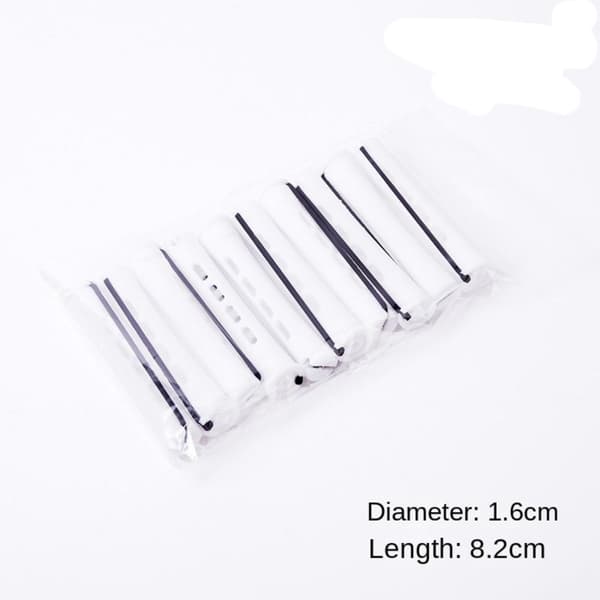 Perm Rollers Hair Curling ORANSJE ORANSJE Orange