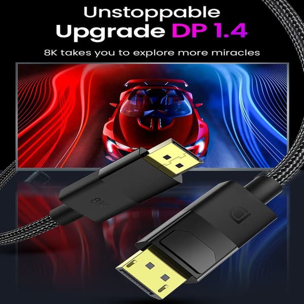 DisplayPort-kaapeli DP 1.4 1M 1m