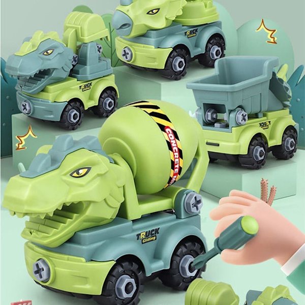 Dinosaur Engineering bilgrävmaskin dumper modellbil
