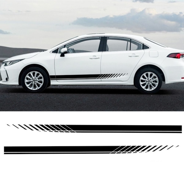 Decal Side Stripe SORT black