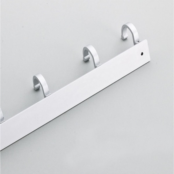 2 stk Veggkroker Knagstativ Veggfeste Kroker for oppheng Silver 2 Pcs-2 Pcs