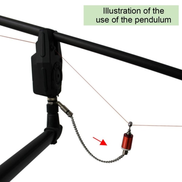 Carp Fishing Alarm Drop Fishing Line Clip GRÖN green