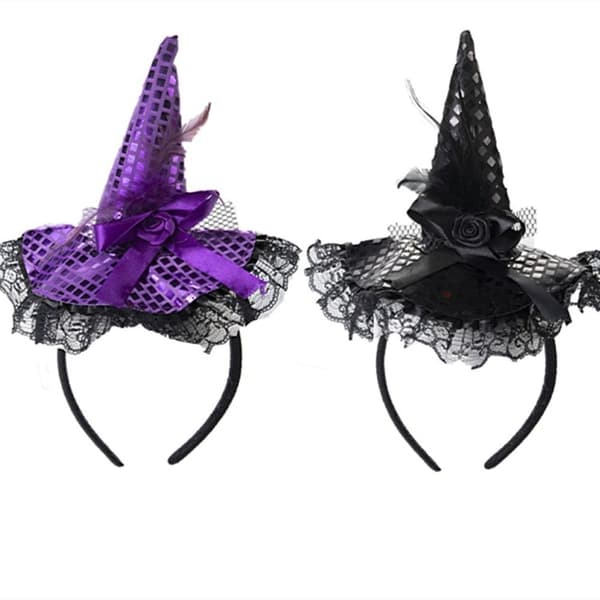 Häxhatt Hårbåge SVART Black