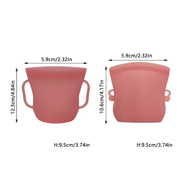 Silikoneposer Silikone madpose PINK 1 1 Pink 1-1