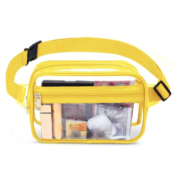 Klar taljetaske Makeuptaske SORT Black