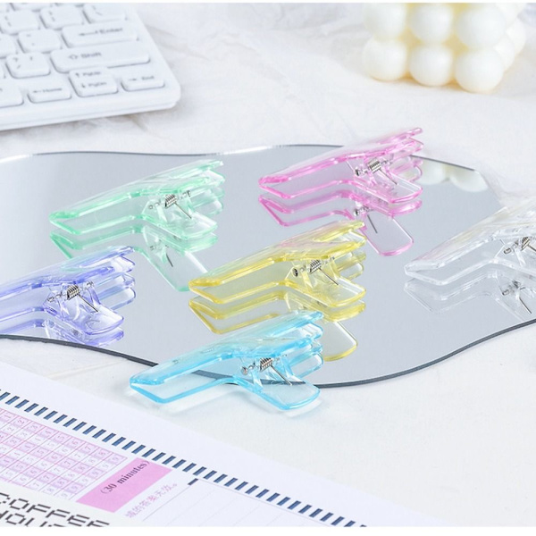 Akryl Binder Clip Planner Clips FÄRG 3 FÄRG 3 Color 3