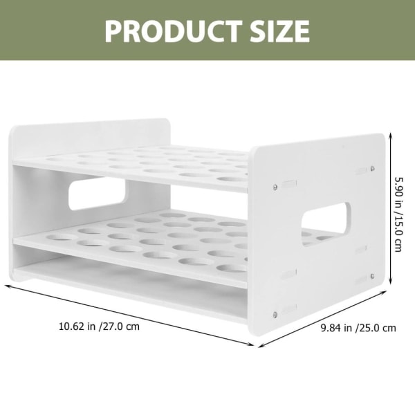 Desktop Marker Opbevaringsstativ Reagensglas Opbevaringsstativ Saks Stativ