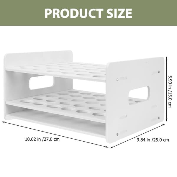 Desktop Marker Storage Rack Test Tube Storage Rack Saks Stativ