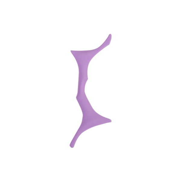 Silikoninen kulmakarvojen apuväline Kulmakarvojen muodot stensiilit PURPLE Purple