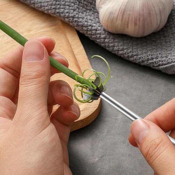 Scallion Shredder Plum Blossom Cutter Grønnsakseparator