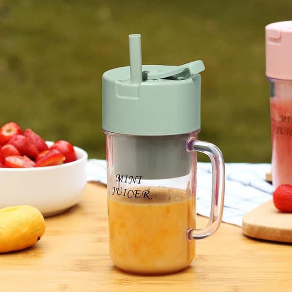Juicer Cup Mini Blender VIHREÄ green