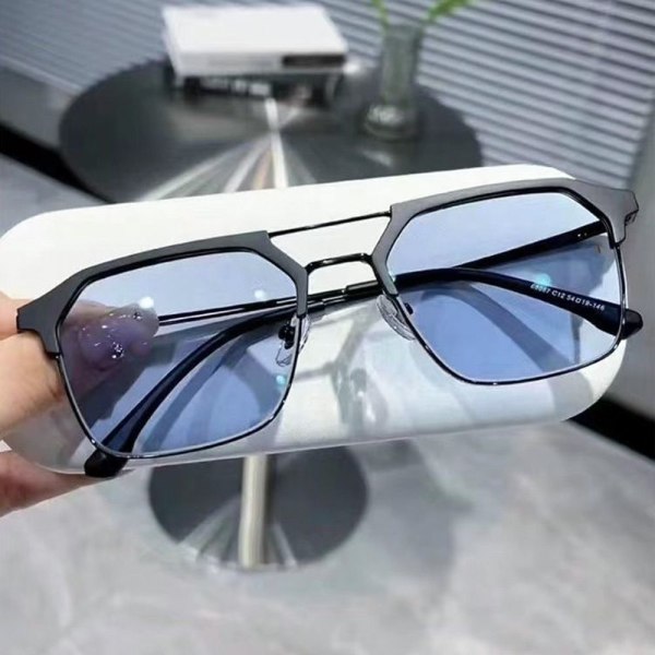 Anti-blått ljus glasögon överdimensionerade glasögon 7 7 7
