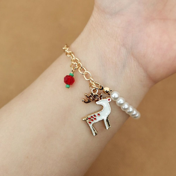 2 STK Julearmbånd Xmas Tree Bangle 3 3 3