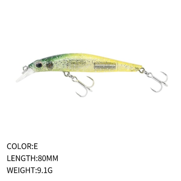 synkende Minnow Baits Fiskekroge C C C