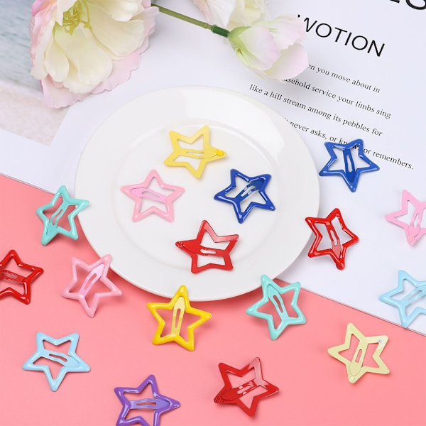 Star Hair Clips Star BB -hiusklipsit 7 7 7