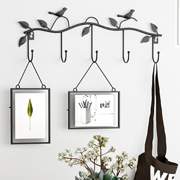 Leaf Bird Hook Avainkoukku PRONSSI Bronze