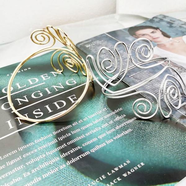 Arm Bangle Arm Chain SILVER STYLE-2 STYLE-2 Silver Style-2-Style-2