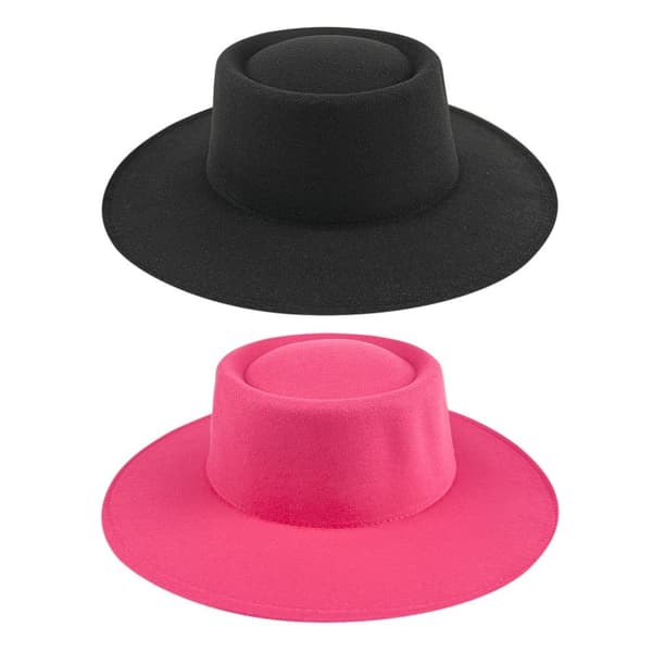 Kirkehatter Fedorahatter MØRKEGRÅ dark grey
