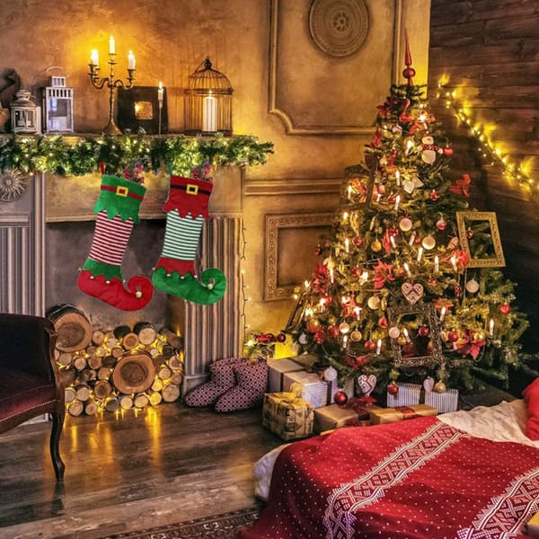 Julestrømper Julegavetasker RØDE Red