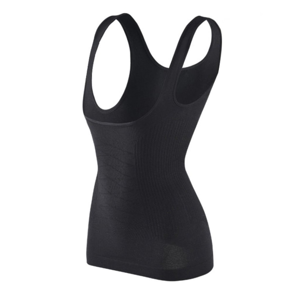 Bodysuit Shapewear Slankende undertøy SVART S black S