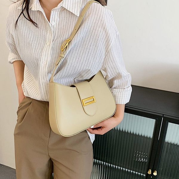 Axelväska Underarmsväska KHAKI khaki