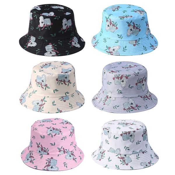 Sommar Bucket Hat Cap VIT White