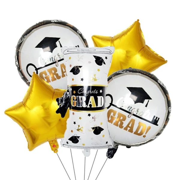 Valmistumisilmapallot Latex Balloon Confetti Ilmapallot